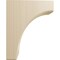 Ekena Millwork 3 1/2"W x 8"D x 10"H Clarksville Bracket, Rubberwood BKTW04X08X10CVRW - alternate 4